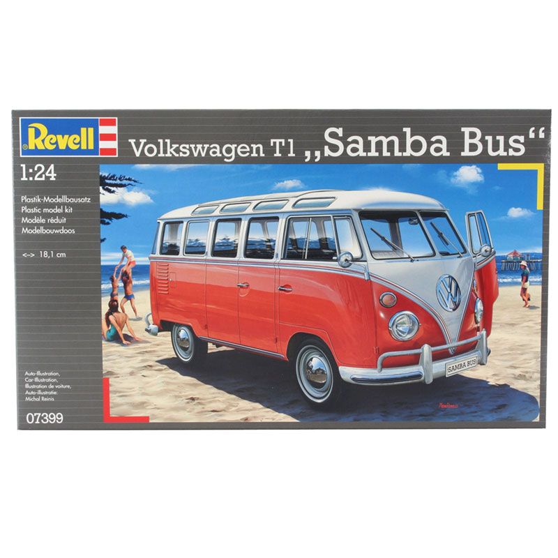 REVELL 1/24 VOLKSWAGEN T1 SAMBA BUS