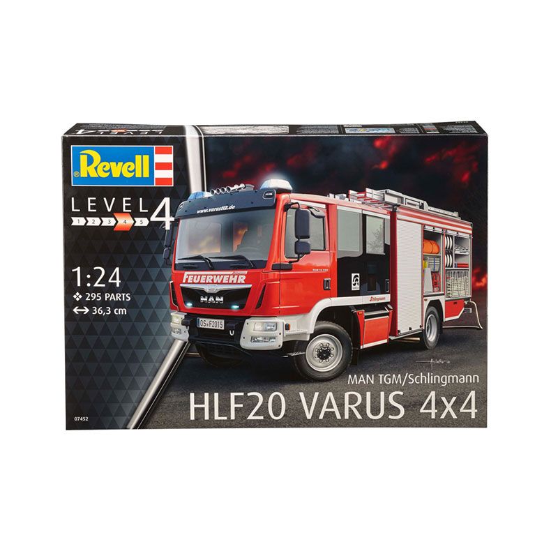 REVELL 1/24 MAN TGM - SCHLINGMANN HLF 20 VARUS 4X4