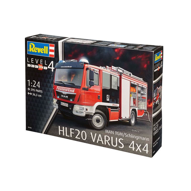 REVELL 1/24 MAN TGM - SCHLINGMANN HLF 20 VARUS 4X4