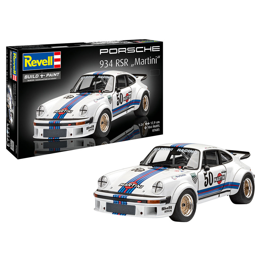 REVELL 1/24 PORSCHE 934 RSR MARTINI
