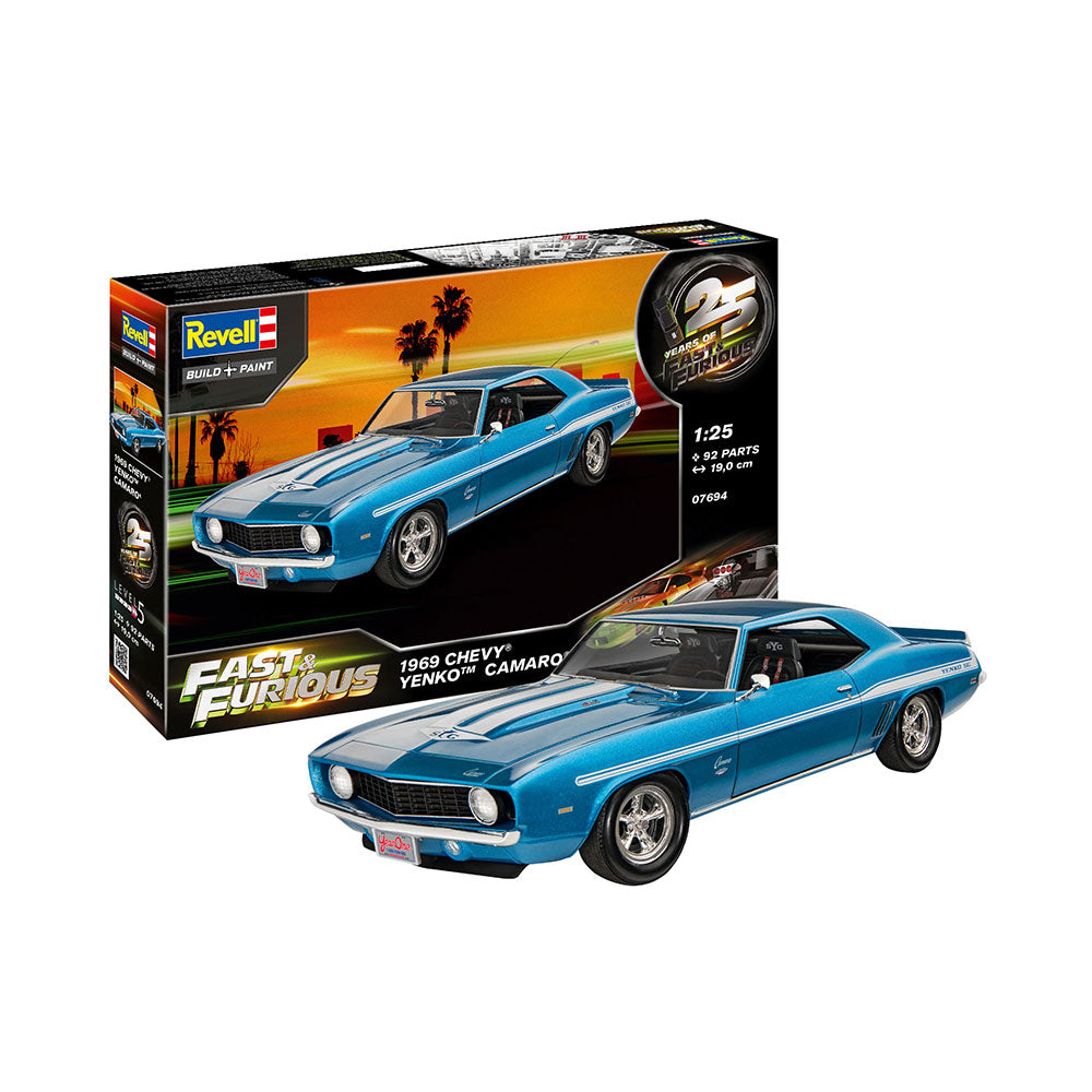 REVELL 1/25 FAST AND FURIOUS - 1969 CHEVY CAMARO YENKO