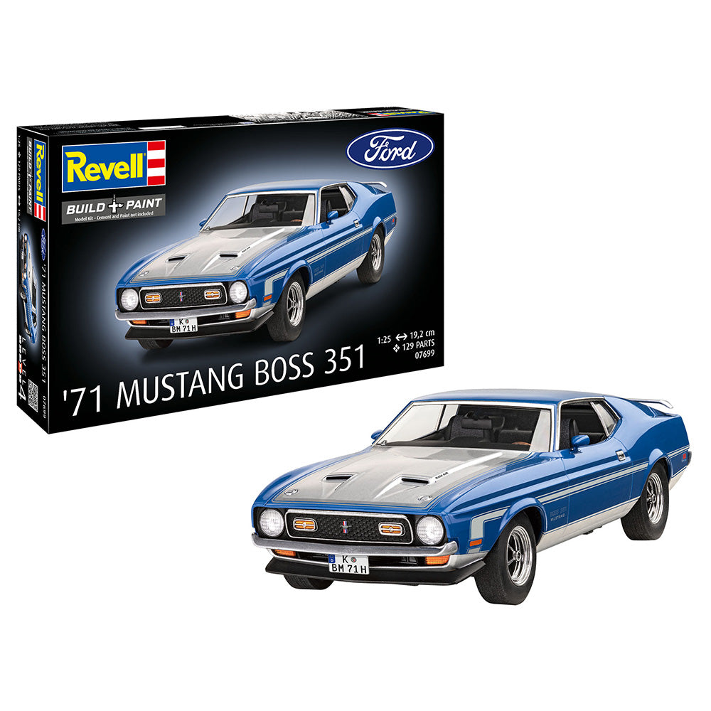 REVELL 1/25 1971 FORD MUSTANG BOSS 351