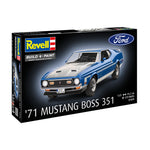REVELL 1/25 1971 FORD MUSTANG BOSS 351