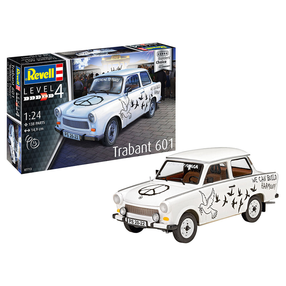 REVELL 1/24 TRABANT 601S BUILDERS CHOICE