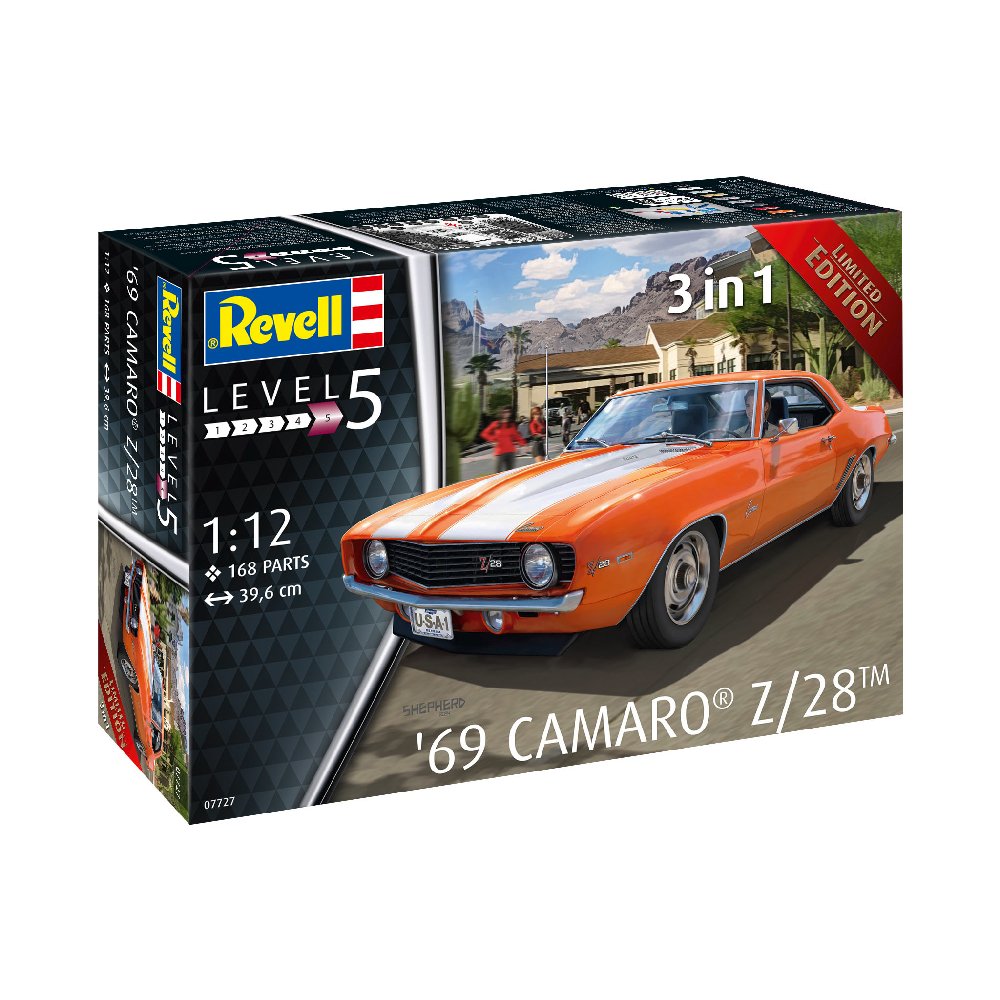 REVELL 1/12 1969 CHEVY CAMARO Z/28
