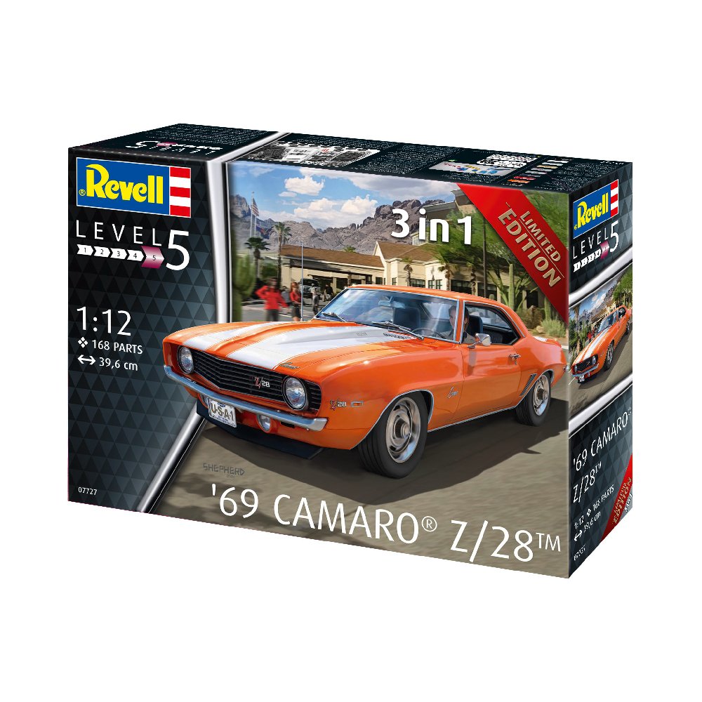 REVELL 1/12 1969 CHEVY CAMARO Z/28