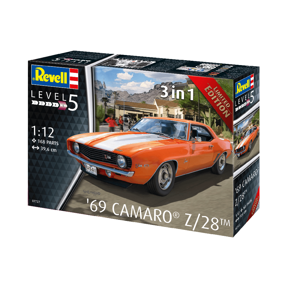 REVELL 1/12 1969 CHEVY CAMARO Z/28