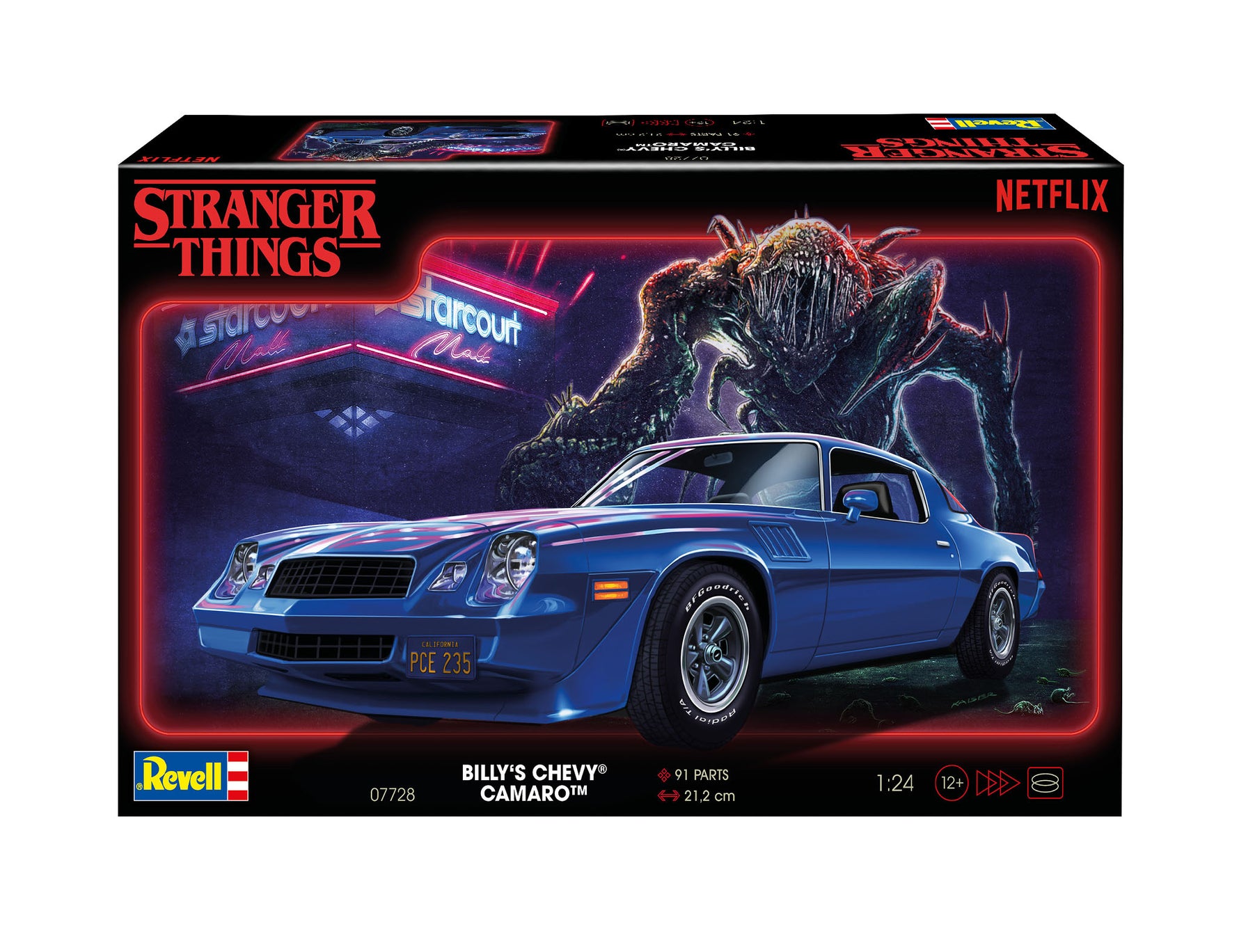 REVELL 1/24 BILLY'S CHEVY CAMARO Z/28 - STRANGER THINGS