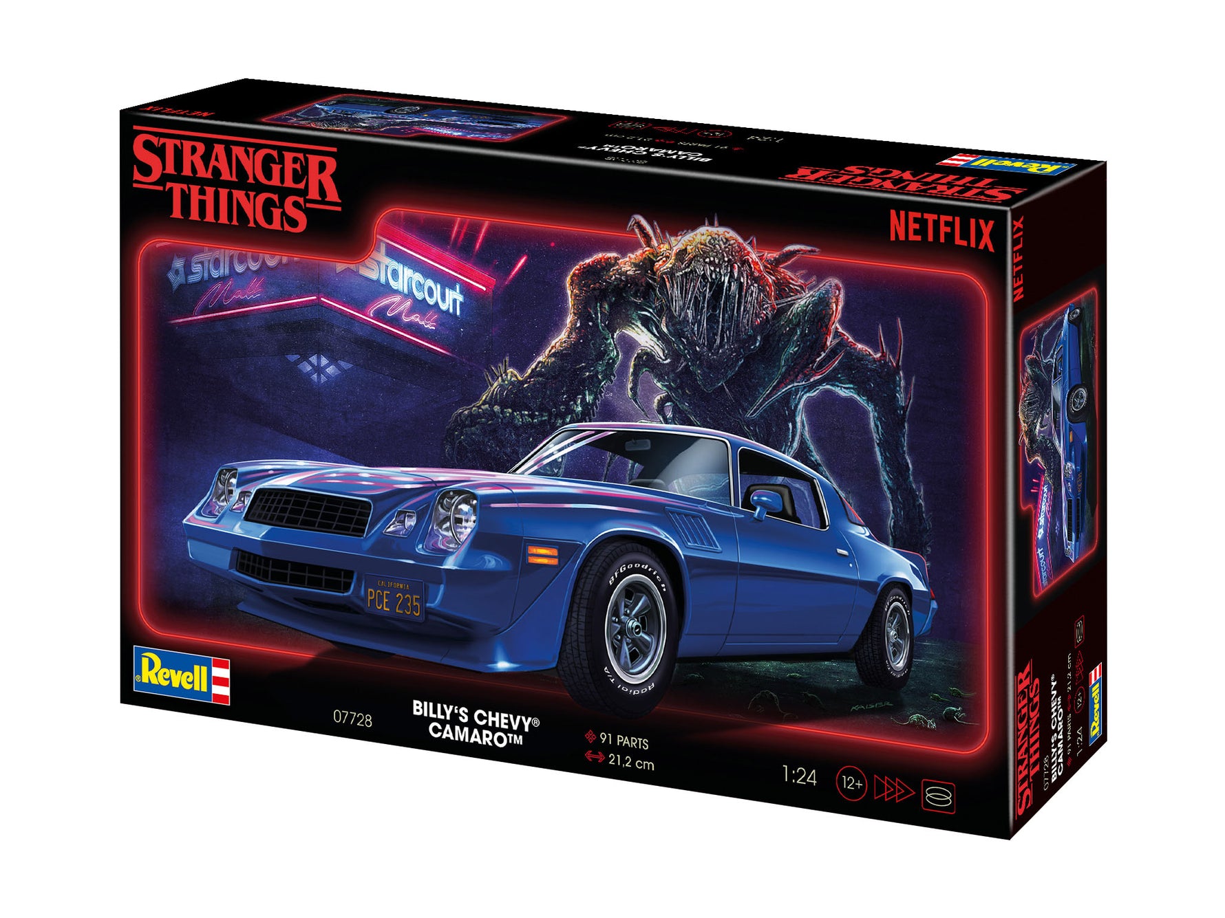 REVELL 1/24 BILLY'S CHEVY CAMARO Z/28 - STRANGER THINGS