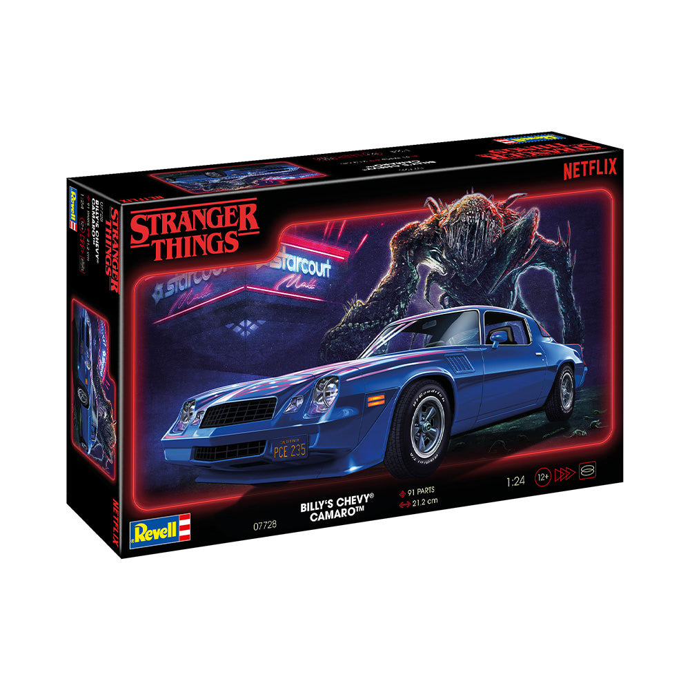 REVELL 1/24 BILLY'S CHEVY CAMARO Z/28 - STRANGER THINGS