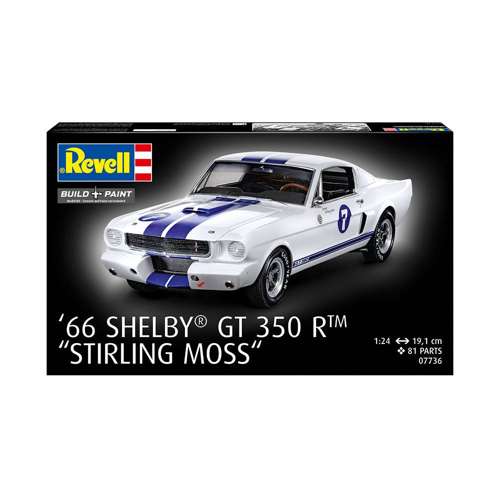 REVELL 1/24 1966 SHELBY GT 350 R STIRLING MOSS