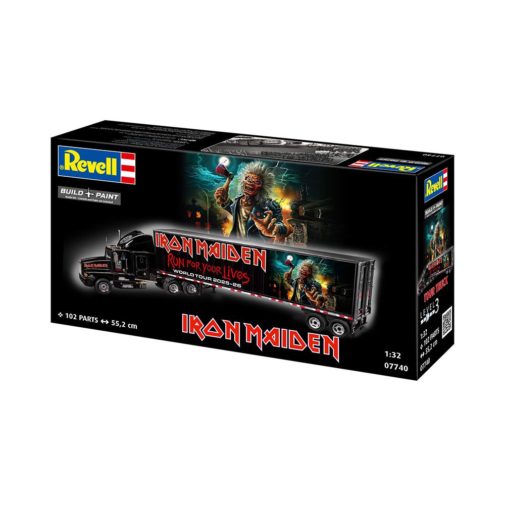 REVELL 1/32 TOUR TRUCK IRON MAIDEN