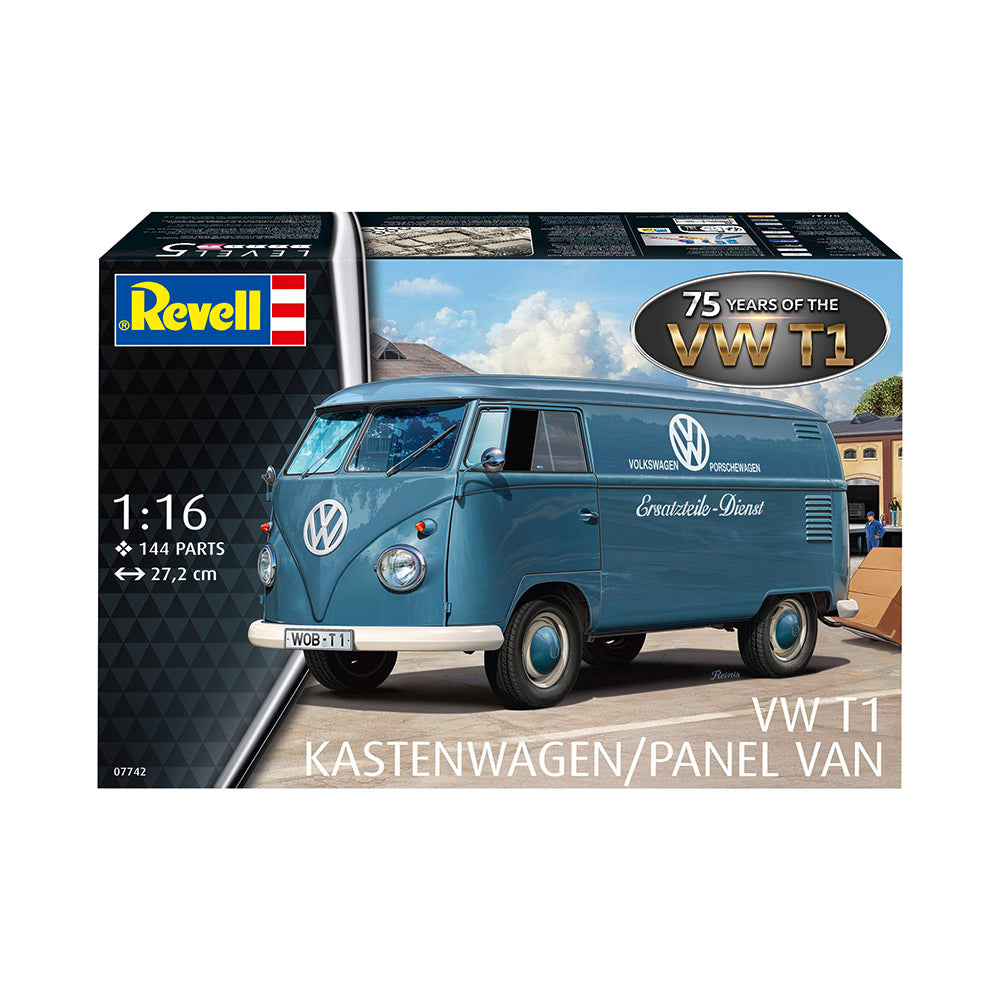 REVELL 1/16 VW T1 KASTENWAGEN/PANEL VAN - 75 YEARS OF THE VW T1