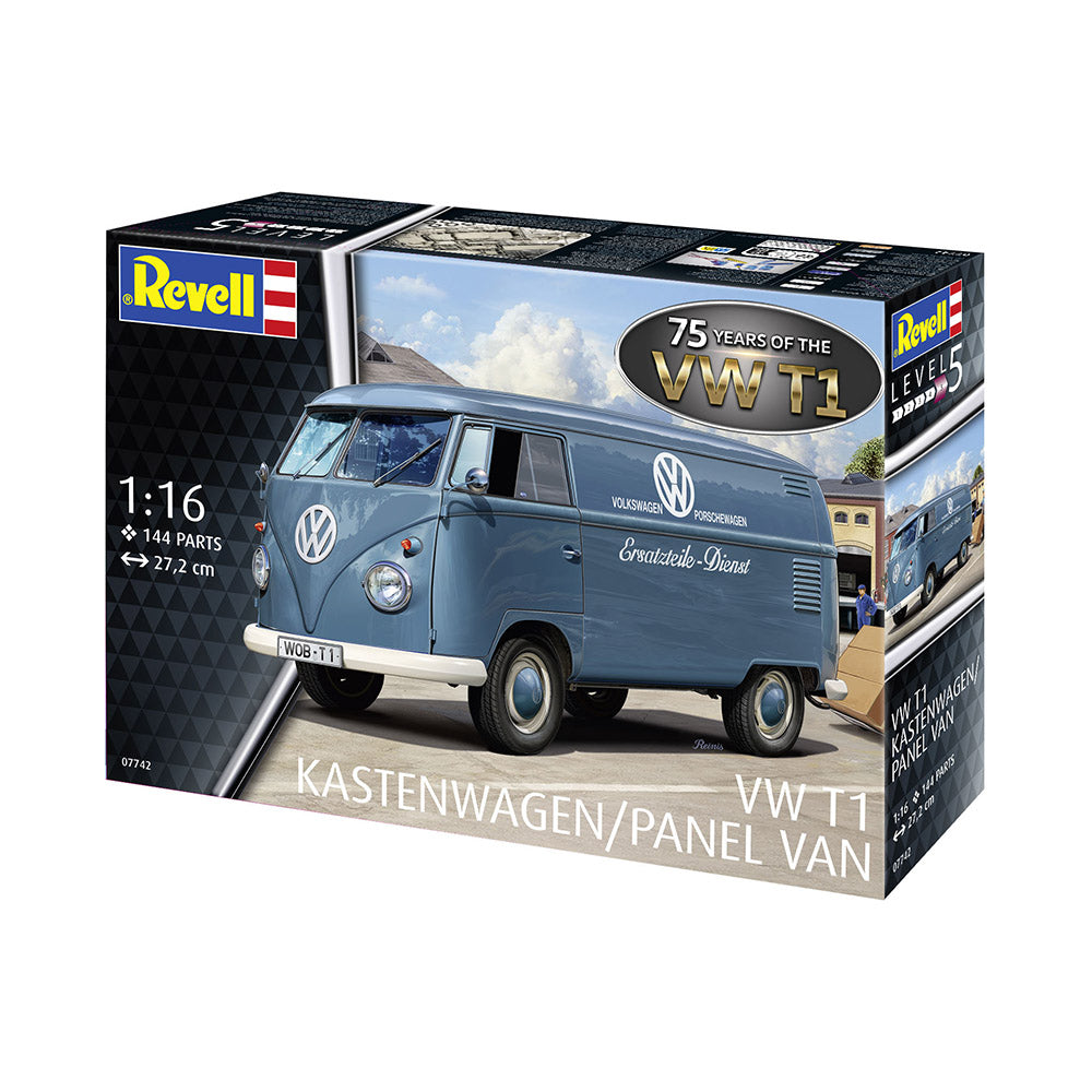 REVELL 1/16 VW T1 KASTENWAGEN/PANEL VAN - 75 YEARS OF THE VW T1