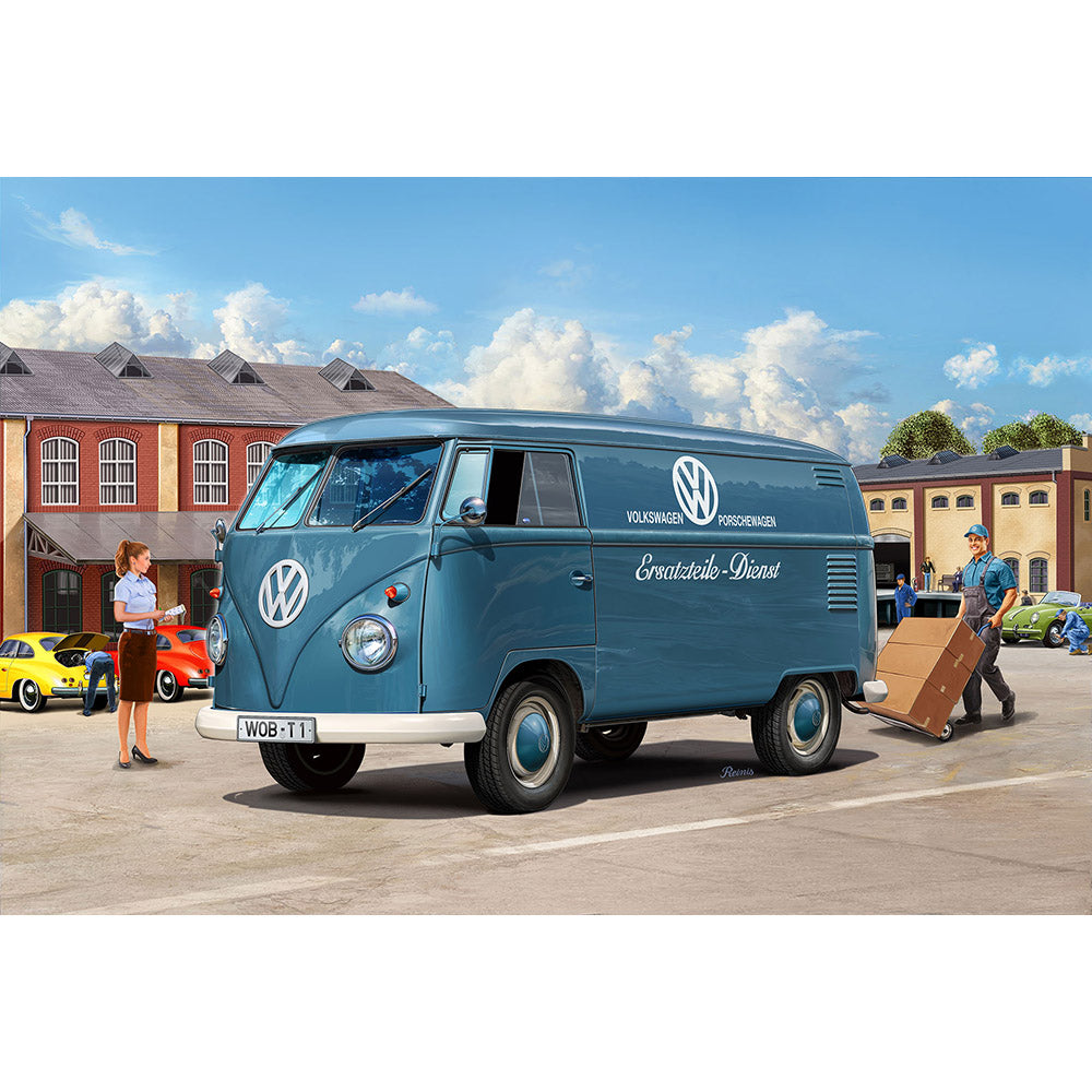 REVELL 1/16 VW T1 KASTENWAGEN/PANEL VAN - 75 YEARS OF THE VW T1