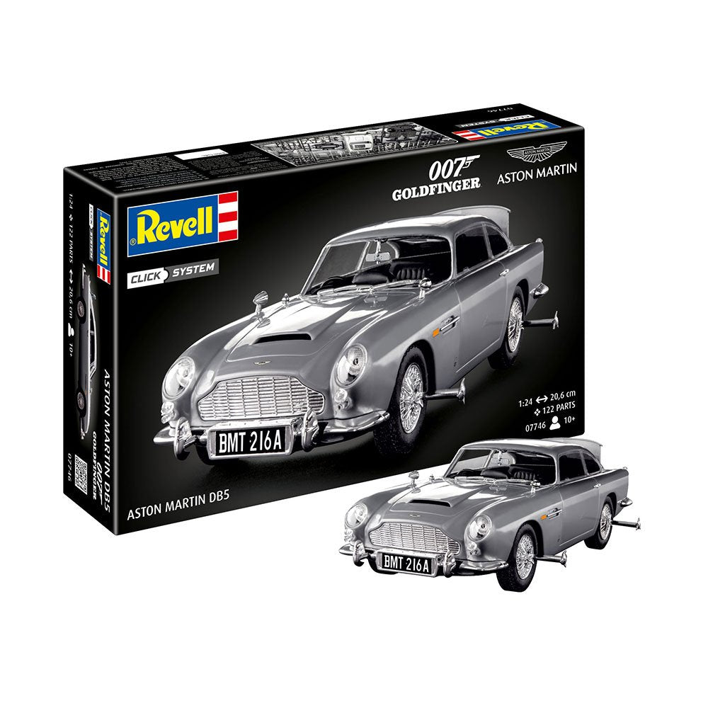 REVELL 1/24 JAMES BOND ASTON MARTIN DB5 - CLICK SYSTEM