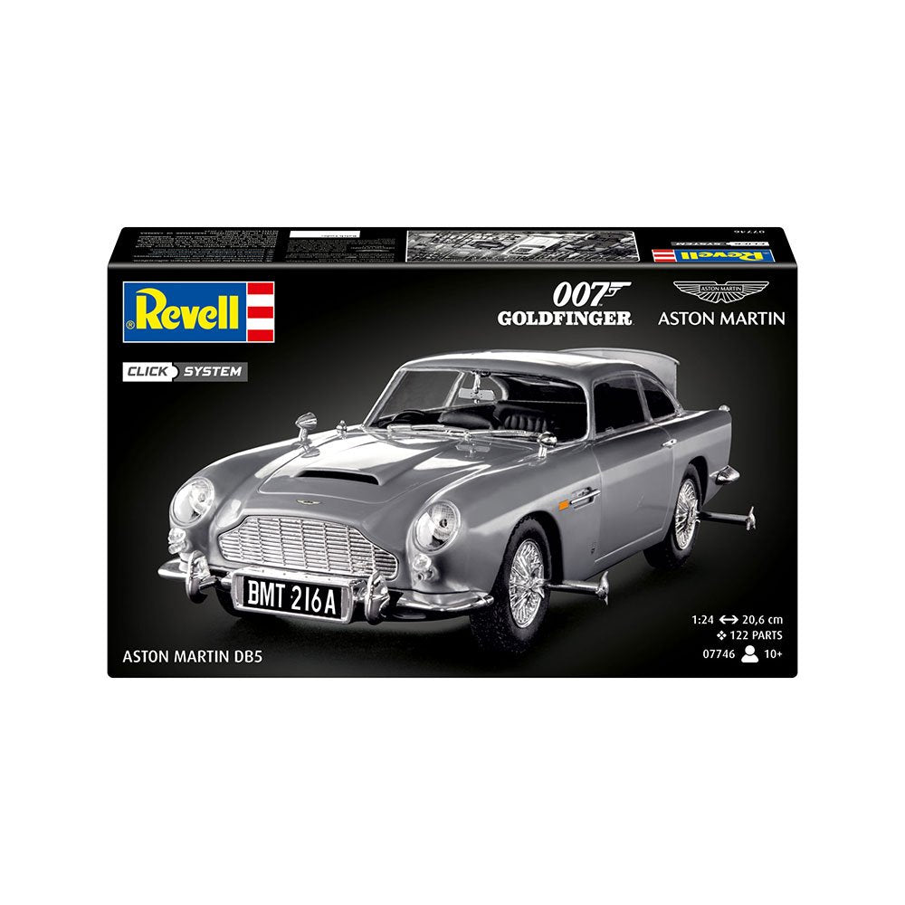 REVELL 1/24 JAMES BOND ASTON MARTIN DB5 - CLICK SYSTEM