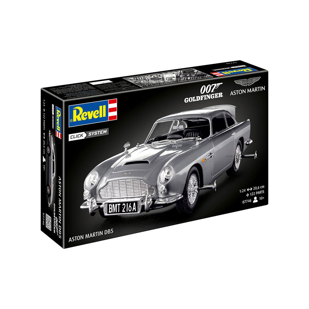 REVELL 1/24 JAMES BOND ASTON MARTIN DB5 - CLICK SYSTEM