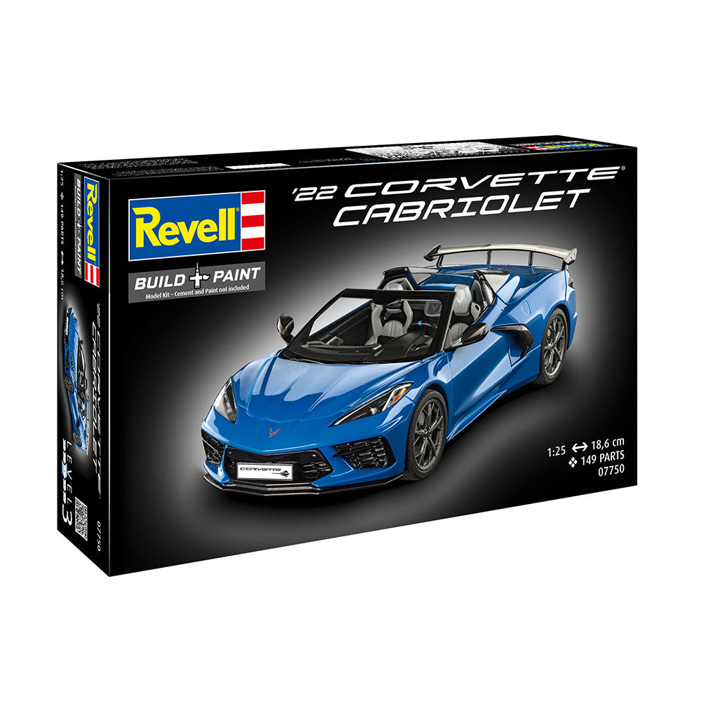 REVELL 1/25 CORVETTE C8 CABRIOLET
