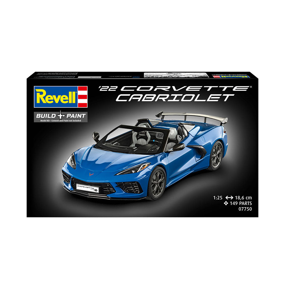 REVELL 1/25 CORVETTE C8 CABRIOLET