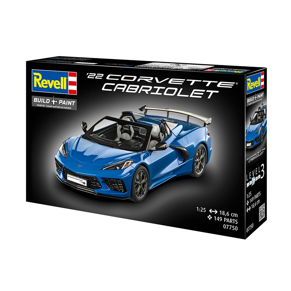REVELL 1/25 CORVETTE C8 CABRIOLET