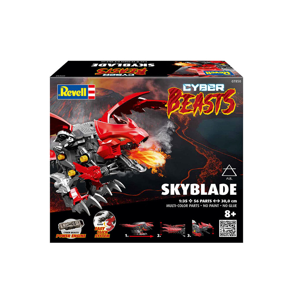 REVELL CYBERBEASTS 1/35 SKYBLADE MODEL KIT