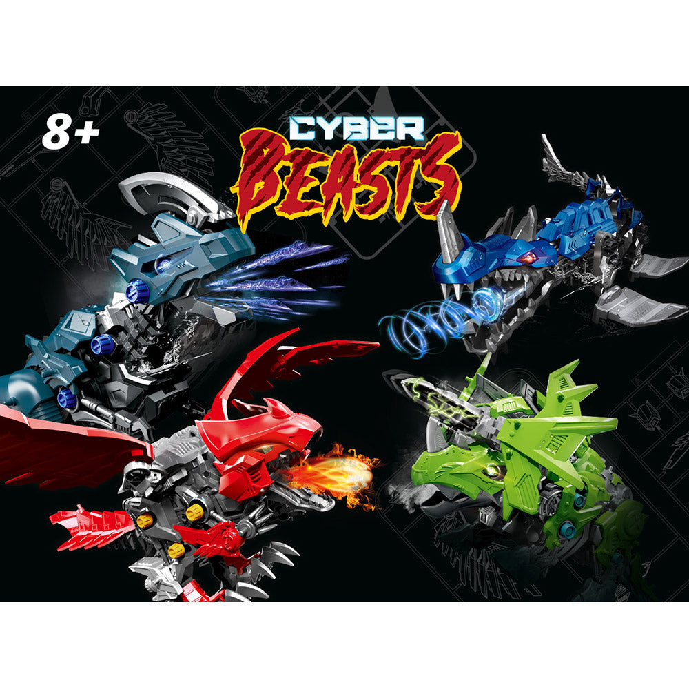 REVELL CYBERBEASTS 1/35 TERRATOPS MODEL KIT