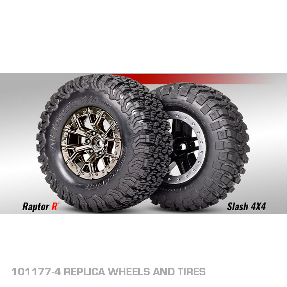 TRAXXAS FORD RAPTOR R 4X4 ULTIMATE - BLACK