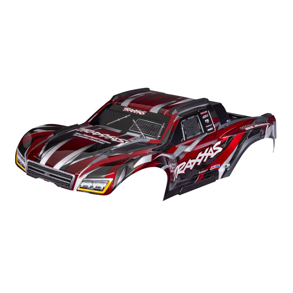 TRAXXAS BODY MAXX SC RED/DECALS