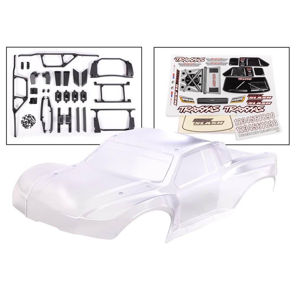 TRAXXAS BODY MAXX SLASH CLEAR HD