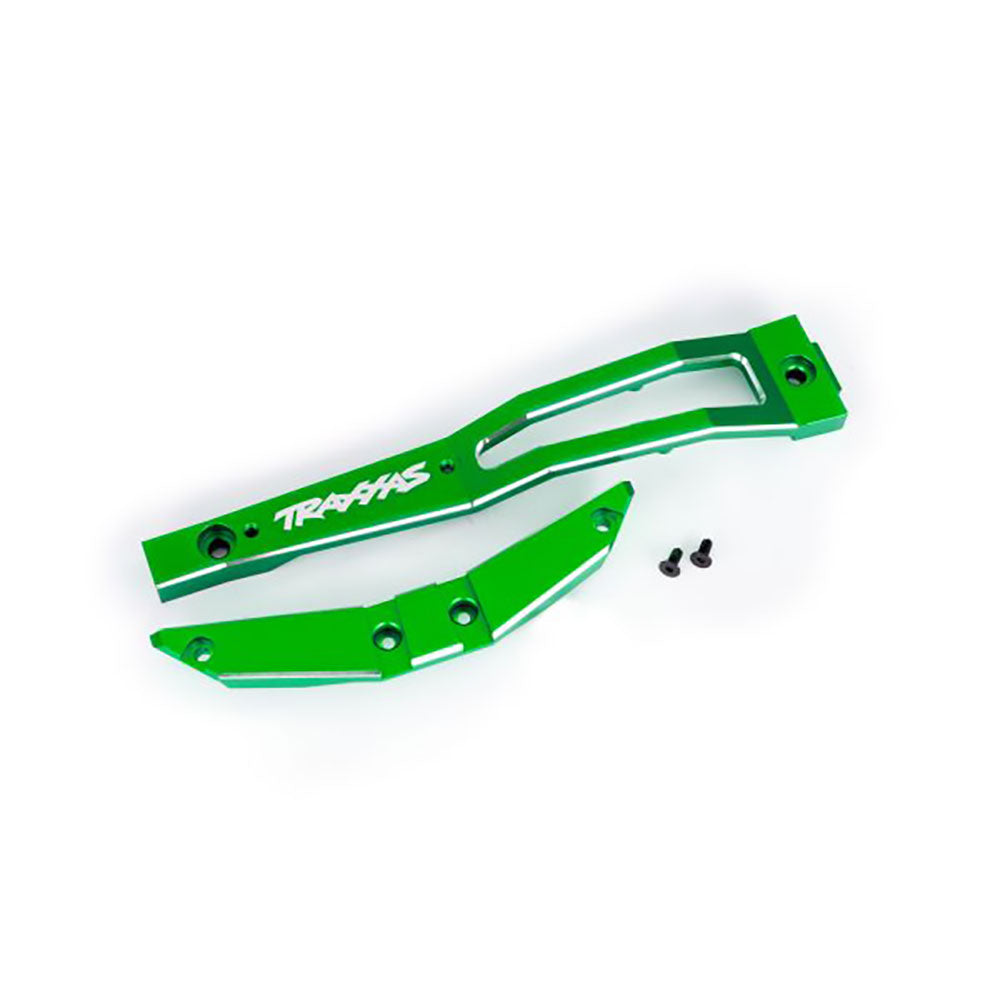 TRAXXAS CHASSIS BRACE ALUM GRN