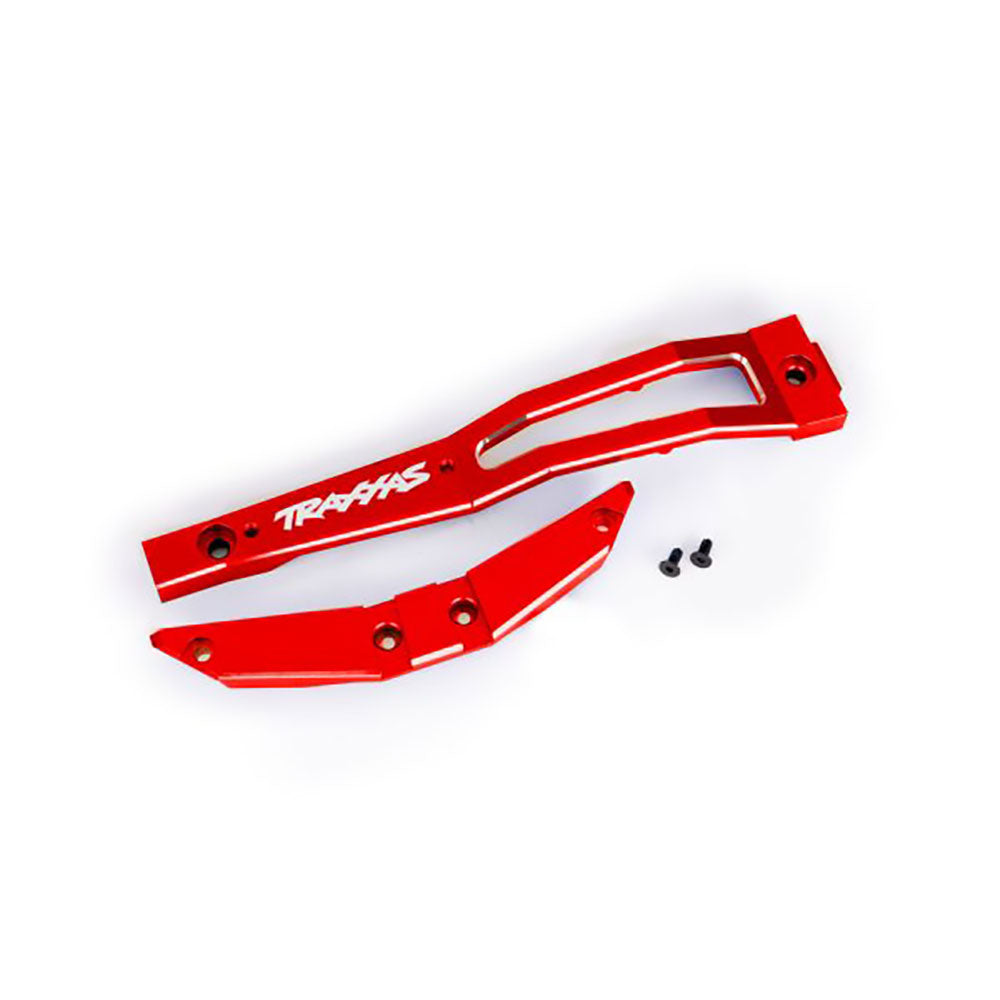 TRAXXAS CHASSIS BRACE ALUM RED