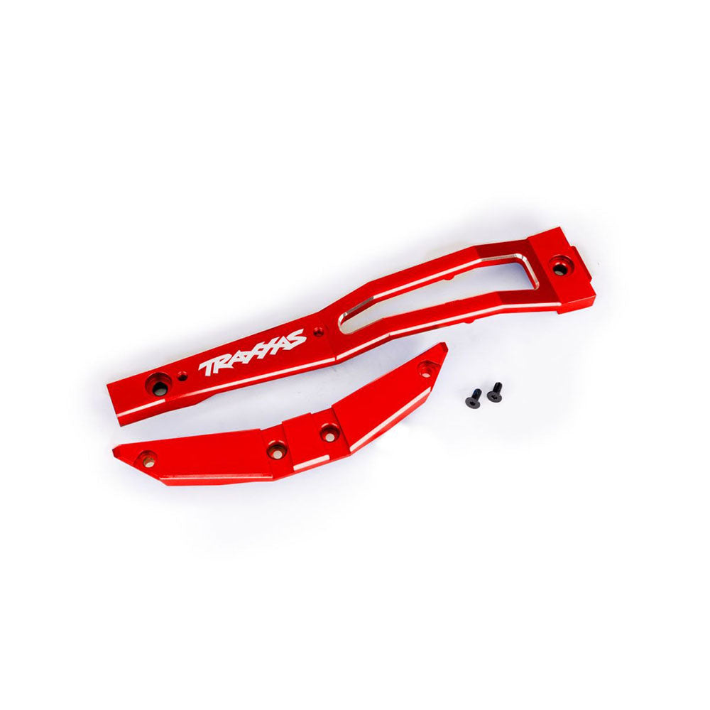 TRAXXAS CHASSIS BRACE ALUM RED