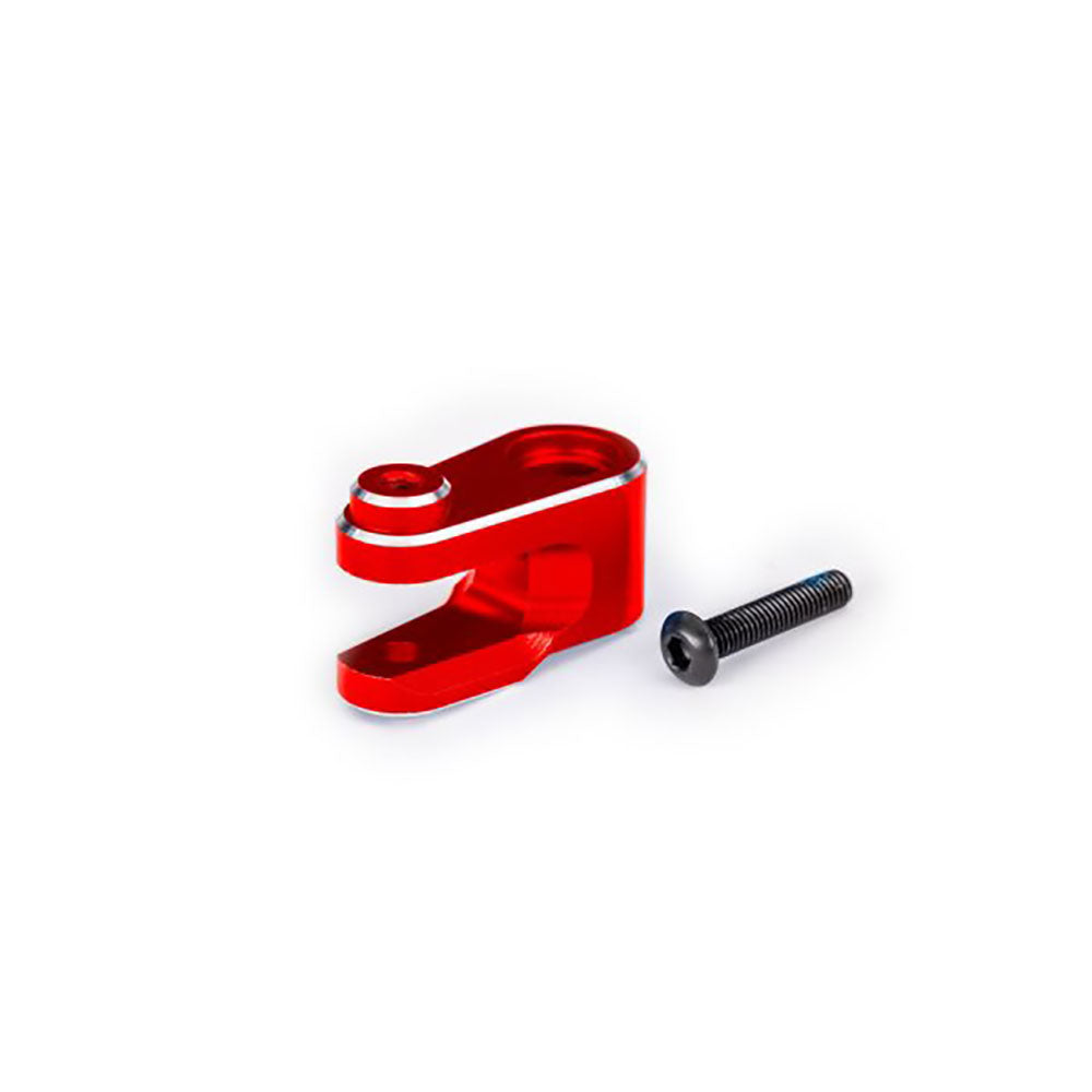 TRAXXAS STEERING SERVO HORN ALUM RED
