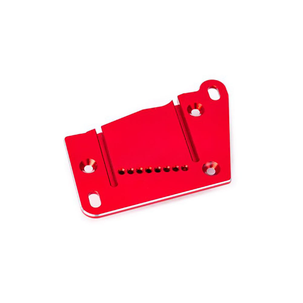 TRAXXAS MOTOR PLATE ALUM RED