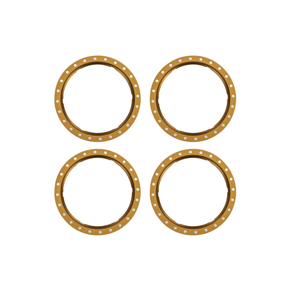 TRAXXAS PRO SCALE BRONZE ALUMINUM BEADLOCK RINGS (4)