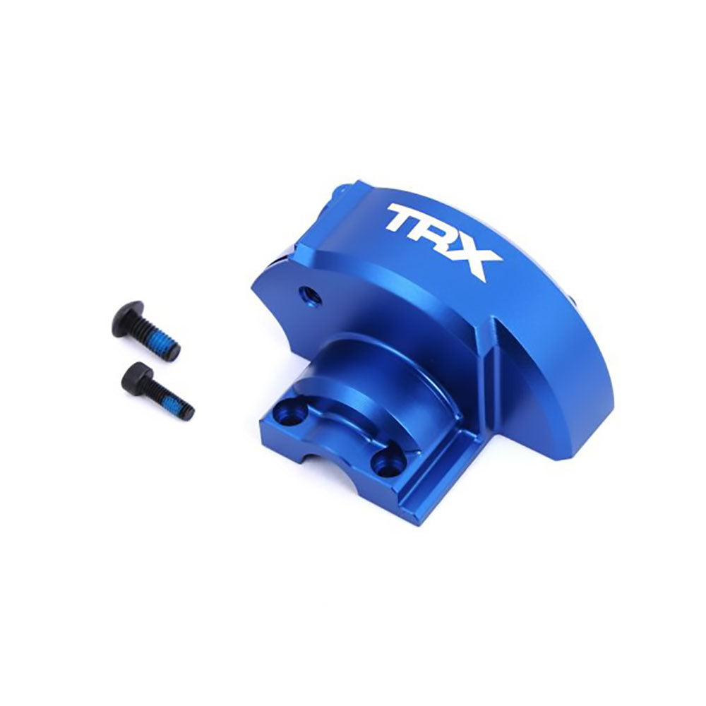 TRAXXAS GEAR COVER ALUM BLUE