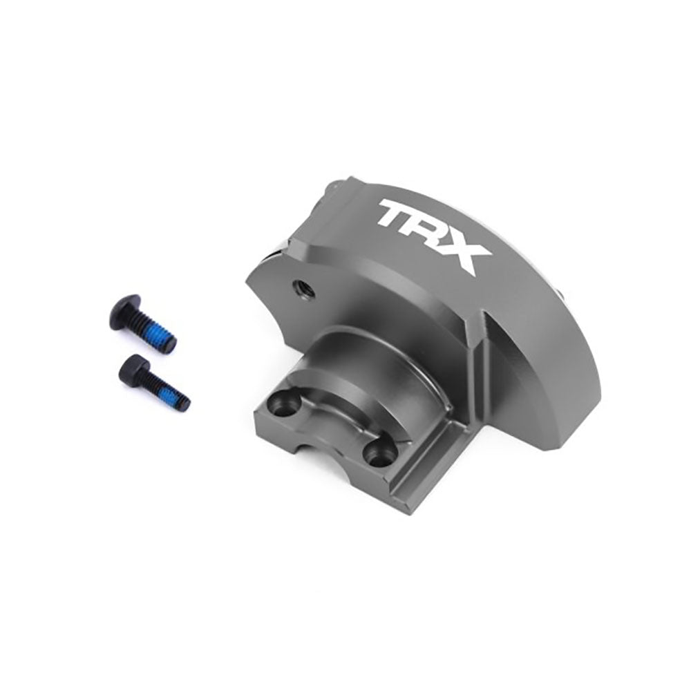 TRAXXAS GEAR COVER ALUM GRAY