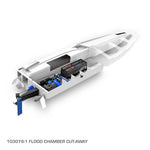 TRAXXAS SPARTAN SR 36" BRUSHLESS BOAT - GREEN