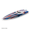 TRAXXAS SPARTAN SR 36" BRUSHLESS BOAT - RED