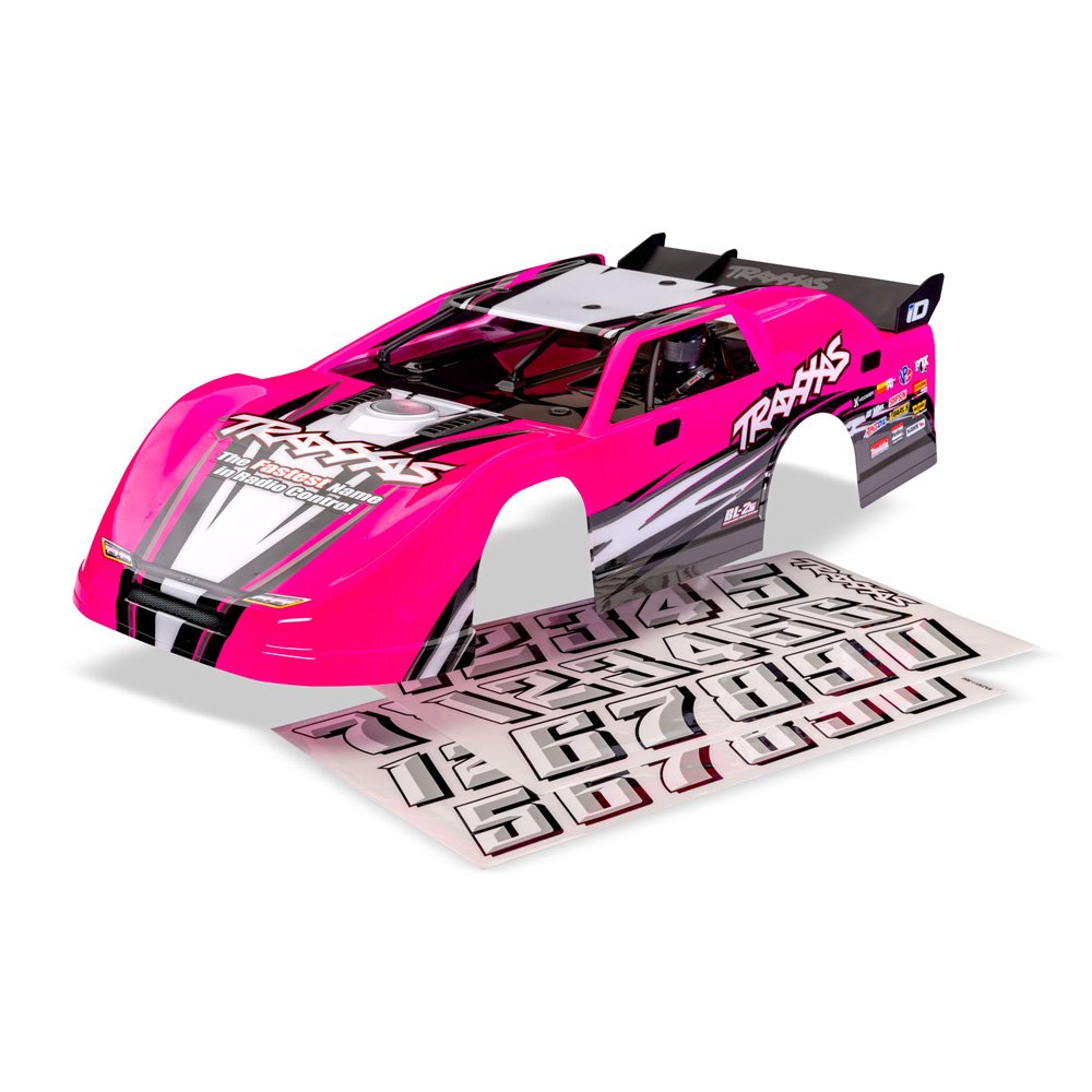 TRAXXAS SLASH LATE MODEL PINK BODY (ASSEMBLED)