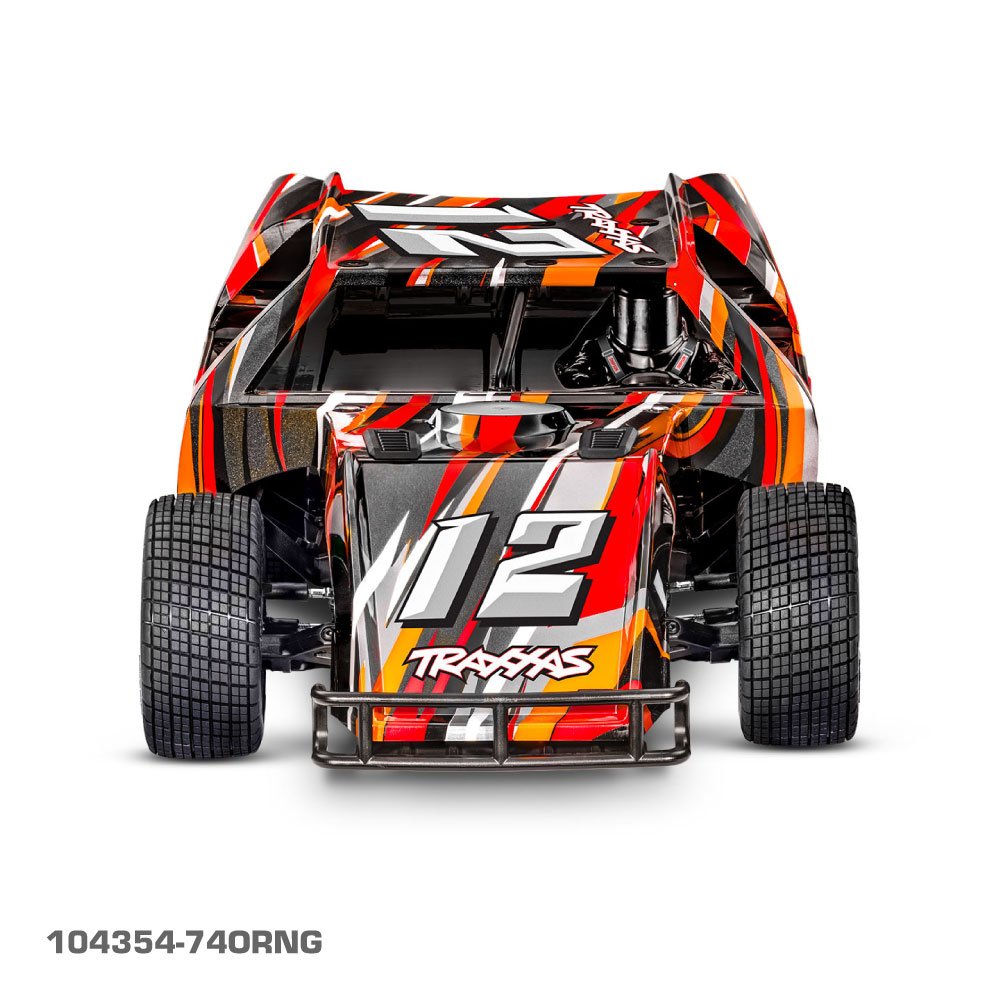 TRAXXAS SLASH MODIFIED DIRT OVAL RACER (BL-2S) - ORANGE