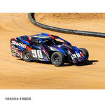 TRAXXAS SLASH MODIFIED DIRT OVAL RACER (BL-2S) - RED