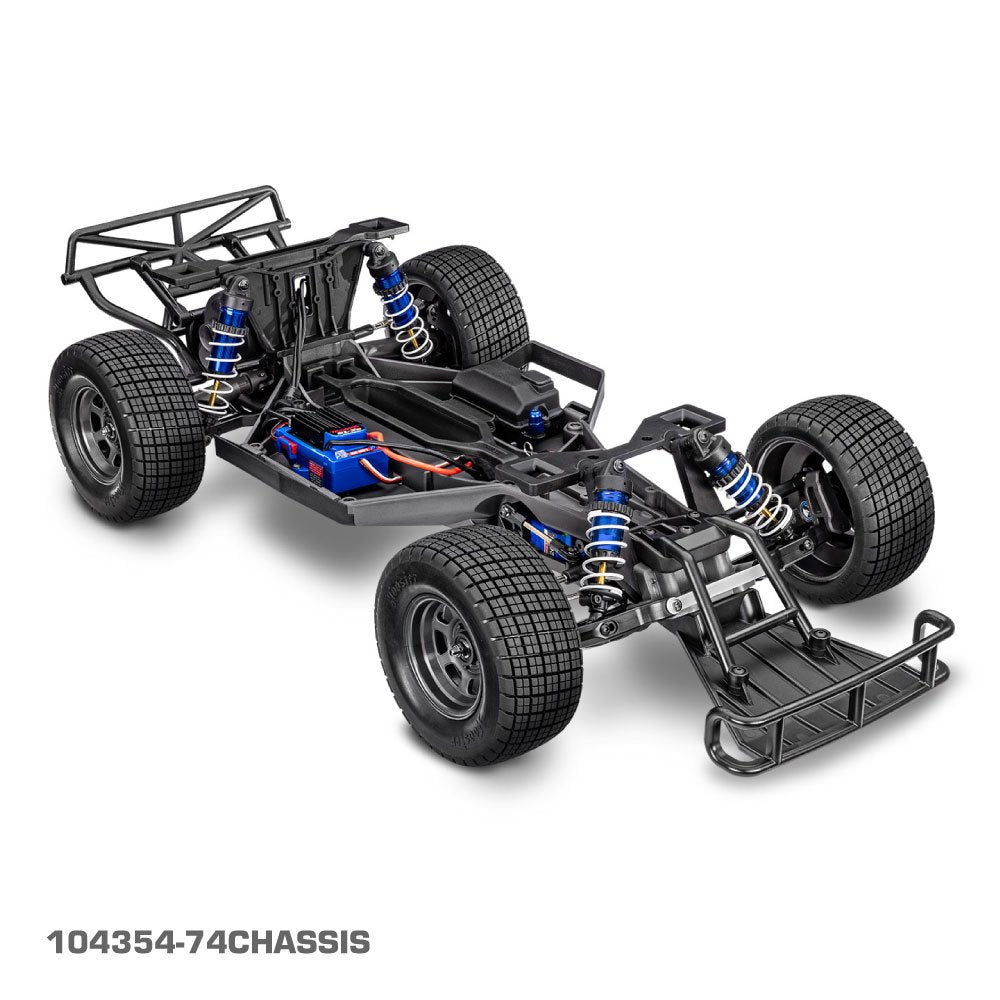TRAXXAS SLASH MODIFIED DIRT OVAL RACER (BL-2S) - BLUE