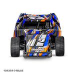 TRAXXAS SLASH MODIFIED DIRT OVAL RACER (BL-2S) - BLUE
