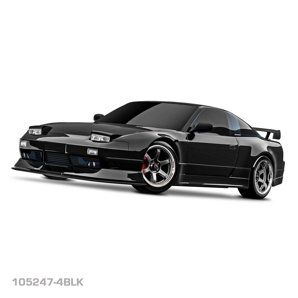 TRAXXAS 1/10 4-TEC DRIFT NISSAN 240SX - BLACK