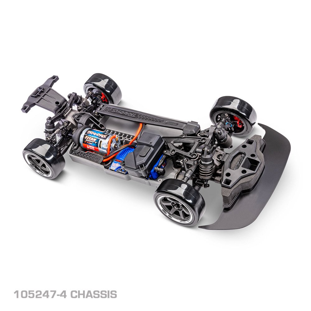 TRAXXAS 1/10 4-TEC DRIFT NISSAN 240SX - BLACK