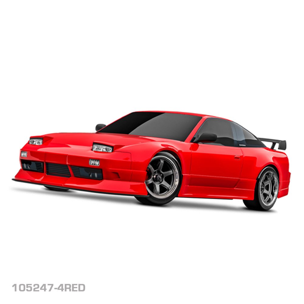 TRAXXAS 1/10 4-TEC DRIFT NISSAN 240SX - RED