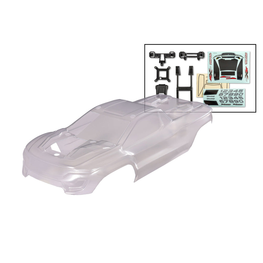 TRAXXAS MINI XRT CLEAR BODY