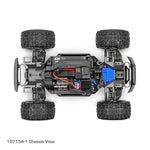 TRAXXAS MINI MAXX BL-2S - BLK